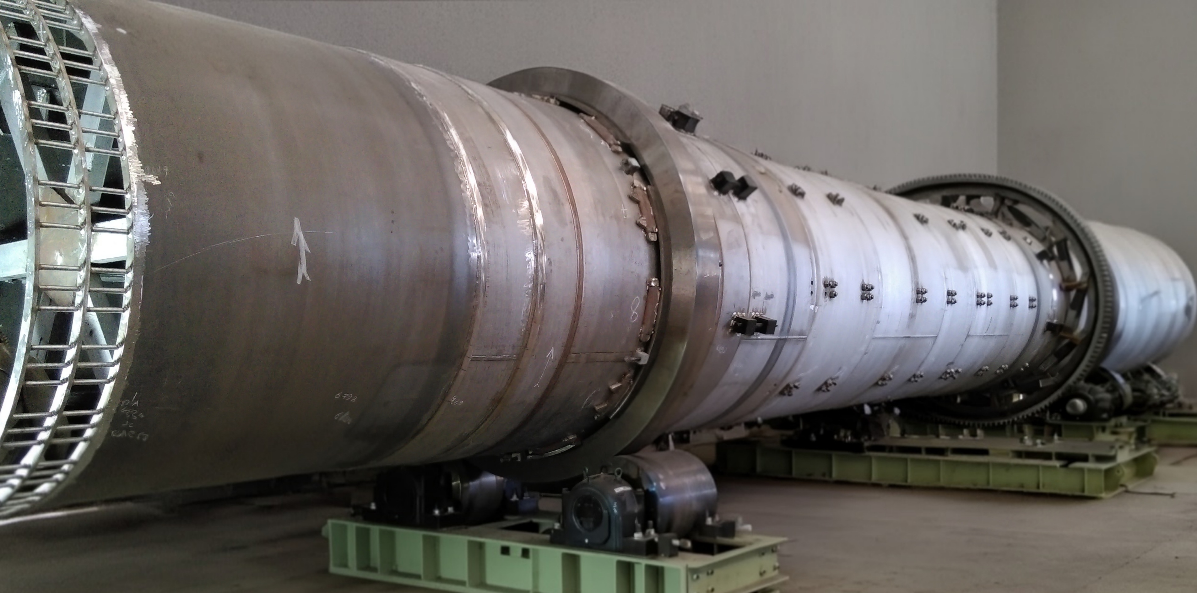 SS 347 + Incoloy Rotary Dryer